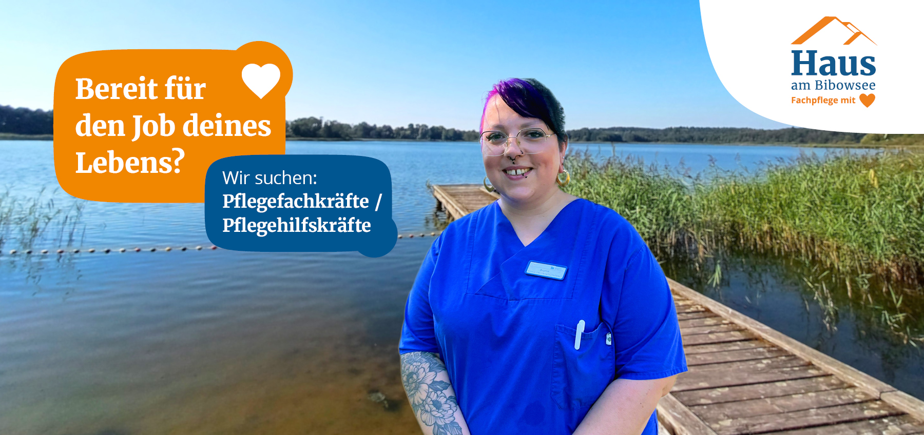Pflegekräfte gesucht - Haus am Bibowsee