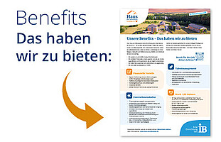 Benefits - Das haben wir zu bieten